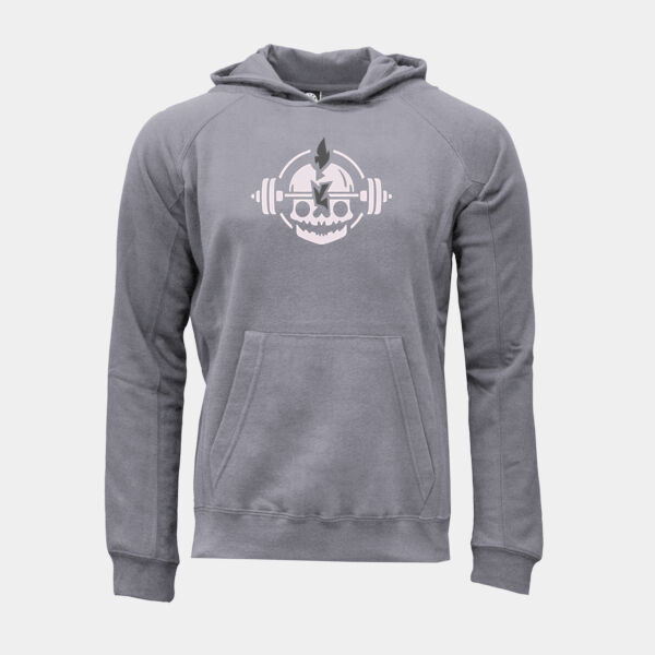 Fitness Skull Pullover Hoodie Thumbnail