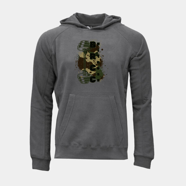 Camo Fitness Pullover Hoodie Thumbnail