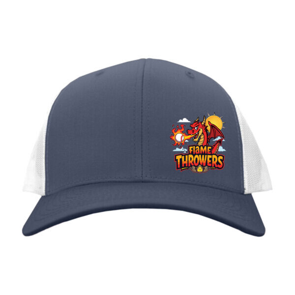 T-Ball: Flame Throwers Trucker Hat Thumbnail