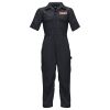 Unlined Poplin Short Sleeve Coverall Thumbnail