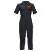 Unlined Poplin Short Sleeve Coverall Thumbnail