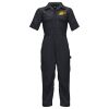 Unlined Poplin Short Sleeve Coverall Thumbnail
