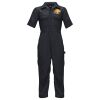 Unlined Poplin Short Sleeve Coverall Thumbnail